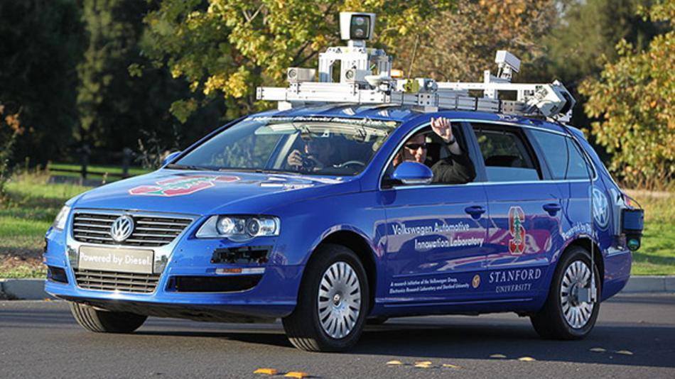 When a driverless car has an accident, who's liable? Stay tuned ....