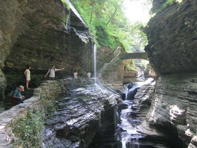 Get a lifetime pass to visit Watkins Glen State Park and other New York State parks. Photo: Finger Lakes Wine Country. 