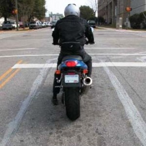 MotorcycleAtTrafficLight 300x300 - Motorcyclists In Washington State Get Green Light To Cautiously Go Through Stale Red Lights, Says NY and PA Motorcycle Law Lawyer