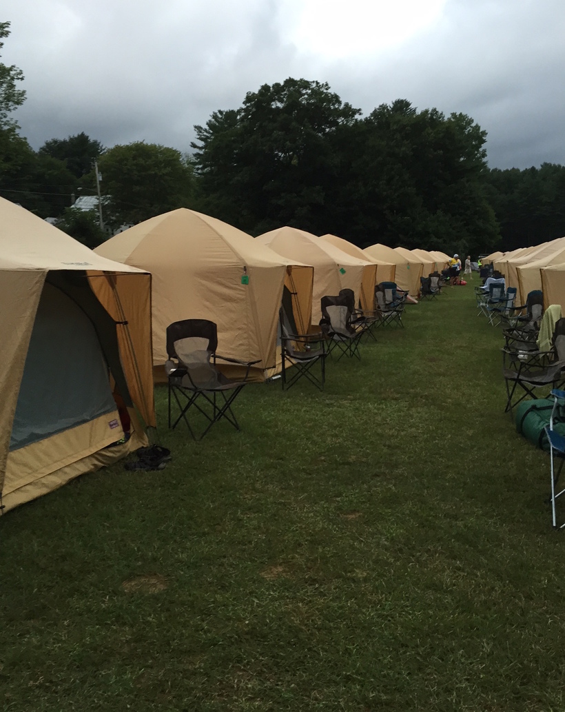 Glamping - BikeLaw Lawyer Jim Reed makes the Huffington Post!