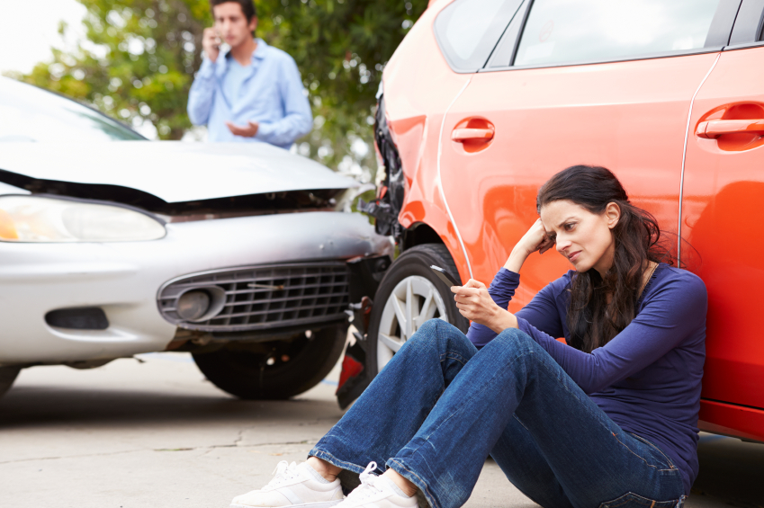 accident frustration1 - Does Your Car Insurance Carrier Penalize You When You Were Not At Fault?