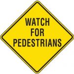 reflective pedestrian crossing signs watch for pedestrians l7534 lg 150x150 - Pedestrian Collisions In Chemung, Ithaca A Reminder About Walking Safely At Night, Says NY and PA Accident Lawyer